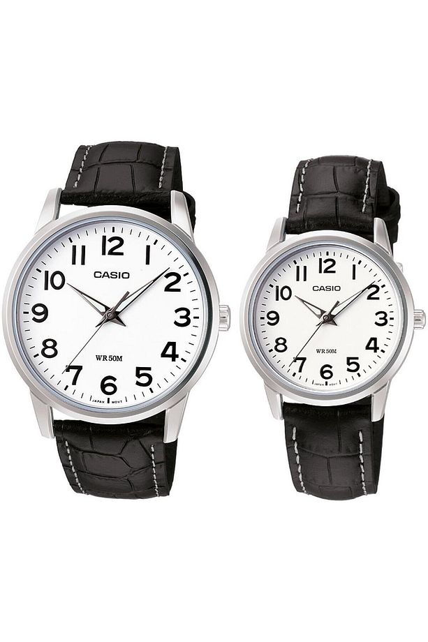 MTP-LTP- 1303L-7BVDF Çift Kol Saati (Kadın-Erkek) - 1