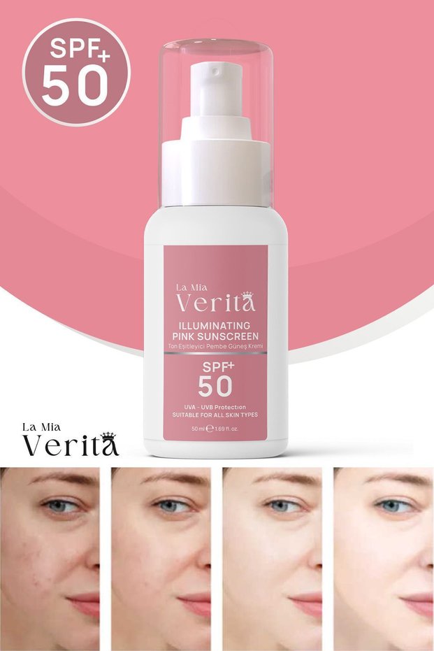 Blemish Cream - Skin Tone Equalizing and Brightening Spf 50 Cream 50 ml