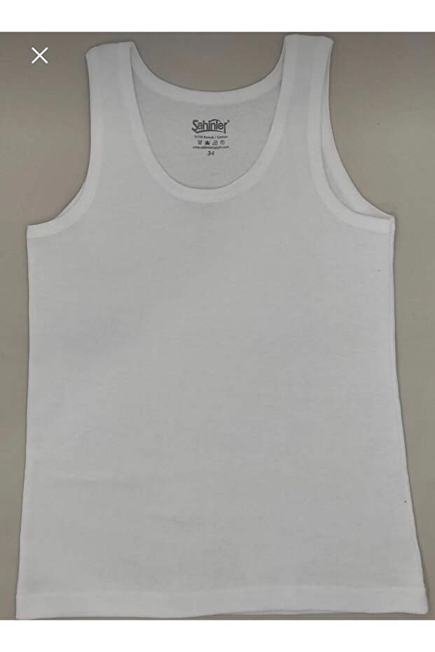 Pack of 6 Boys Rib Tank Top