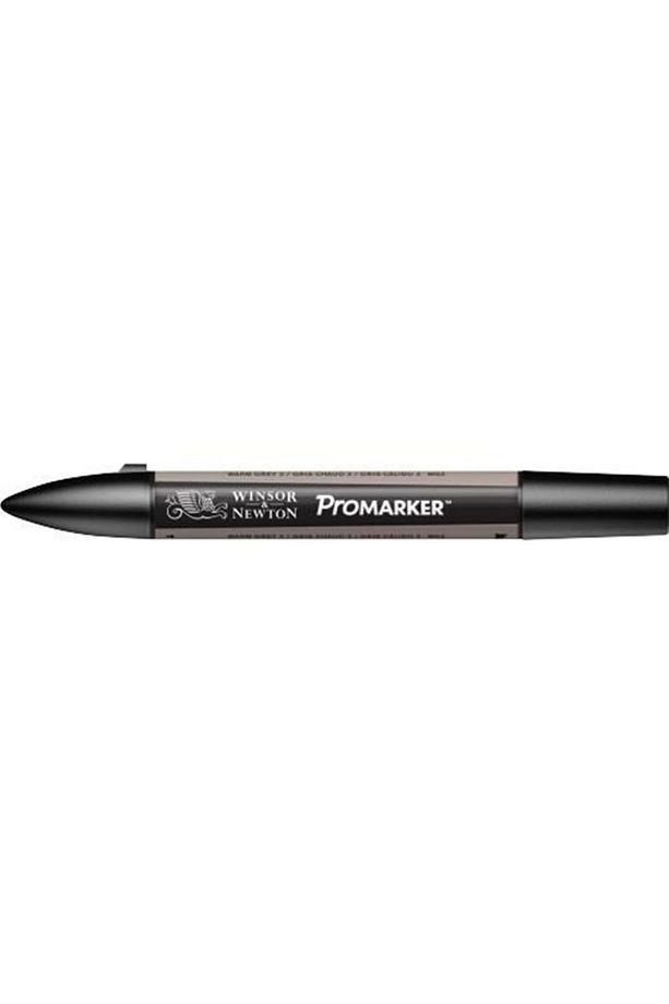 Promarker Çift Uçlu Alkol Bazlı Grafik Çizim Kalemi Warm Grey 3 132 (WG4) - 1