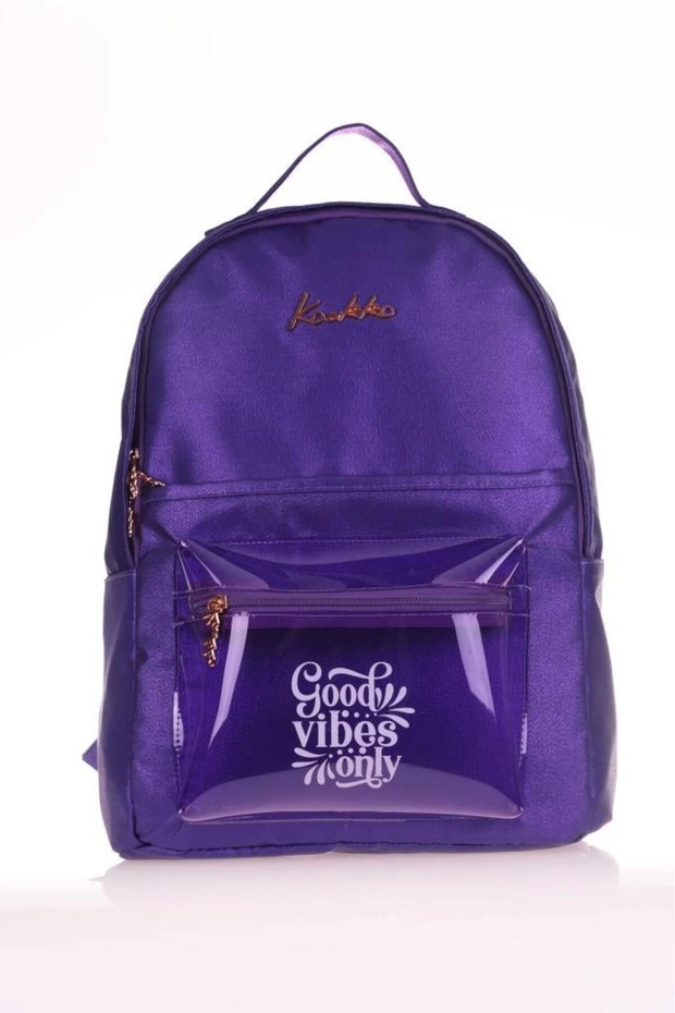 Magical Backpack Transparent Purple K1574