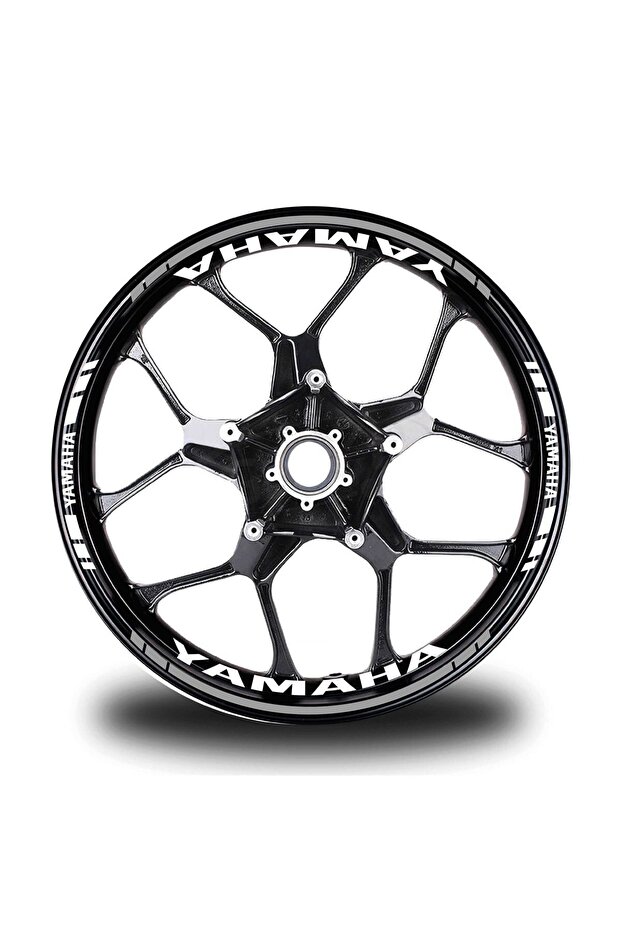 Orange Yamaha Mt 10 Sp Team Wheel Rim Sticker Sticker