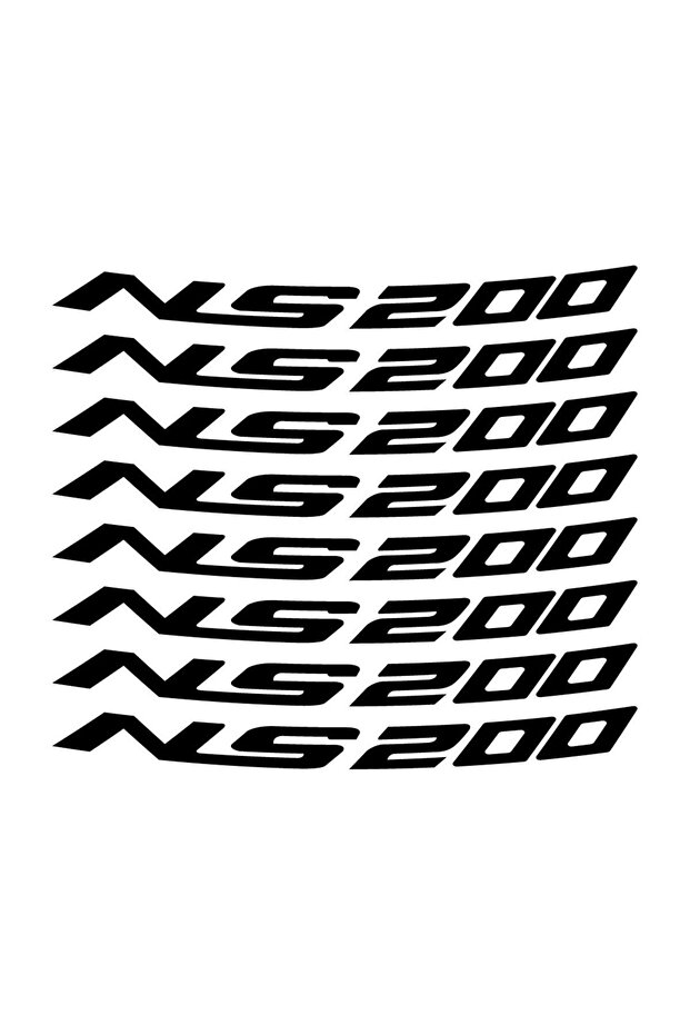 نموذج ملصق باجاج بولسار NS200 داخل الحافة