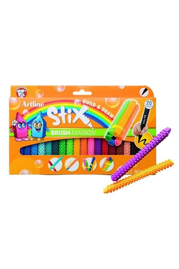 Stix Brush Marker 20li Set - 1