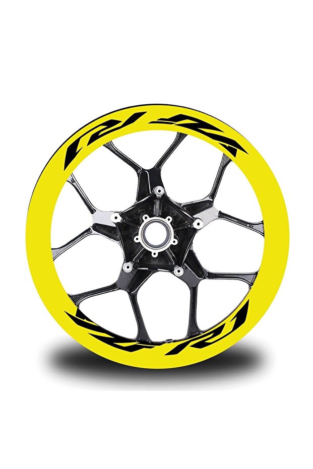 ملصق لاصق مكتوب على حافة العجلة 8Li لـ Yzf R1