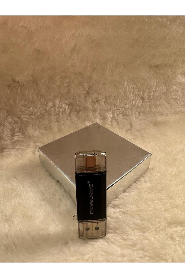 MicroDrive 256 Gb  ve 128 Gb seçenekli Type C Ve Usb Çift Giriş 3.0 2in1 Flash Bellek - 4