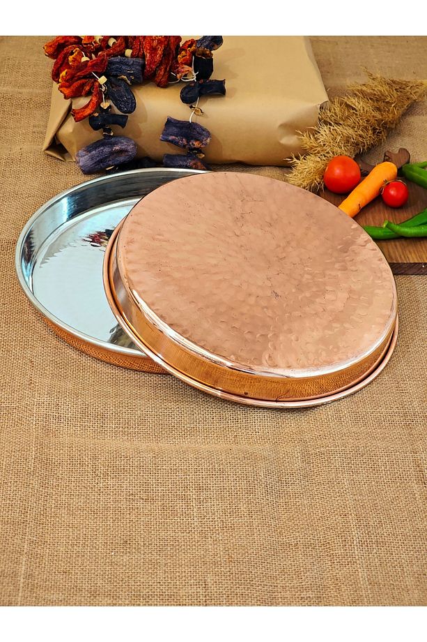 Bakır Fırın Tepsisi 29 Cm - 1