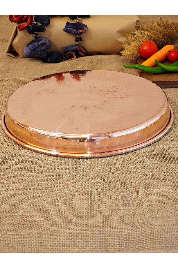 Bakır Fırın Tepsisi 29 Cm - 6