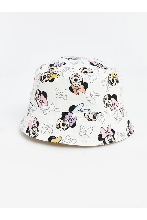 LCW baby Minnie Mouse Baskılı Kız Bebek Bucket Şapka - 1