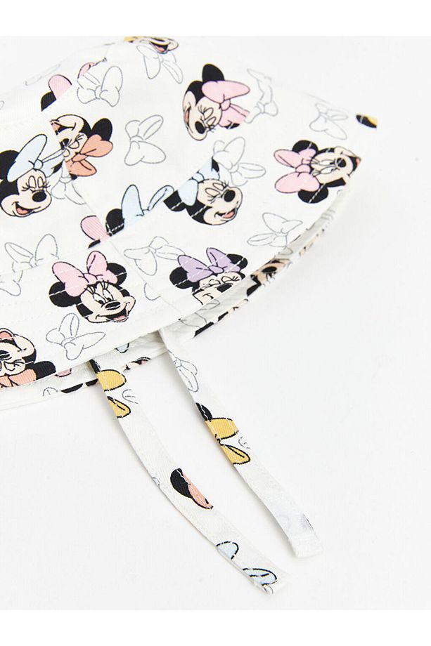 LCW baby Minnie Mouse Baskılı Kız Bebek Bucket Şapka - 4