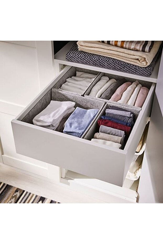 Light Gray Box Set - 15X27X12 cm - 3