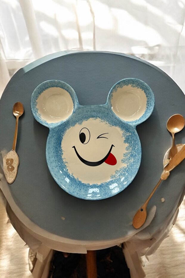 Sevimli Yüz Mama Tabağı - 1