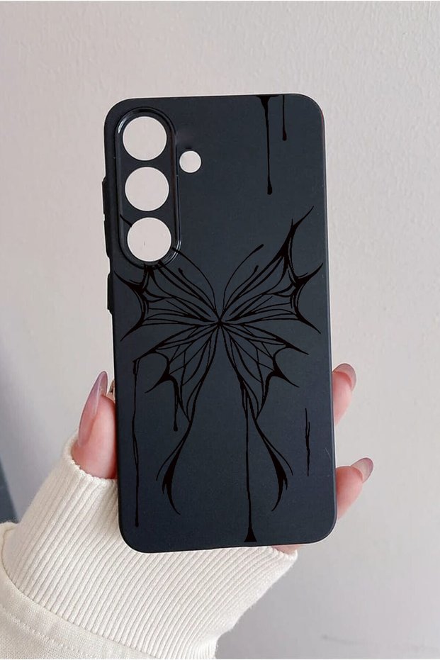 Balporsuku Compatible with Samsung Galaxy A25 Phone Case Printing Pattern Cover Pnky Buterfly