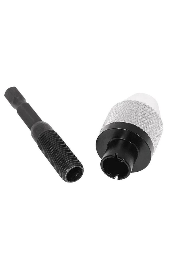 Şarjlı Matkap Ucu Bits Saplı Mini Mandren 0.3-6.5 Mm 1/4 Penset Getirmeyen Matkap Mandreni - 5