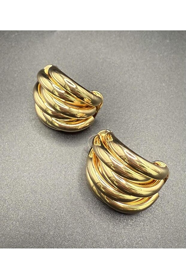 Gold model küpe - 1