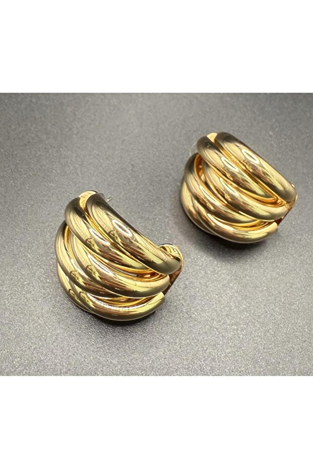 Gold model küpe - 2