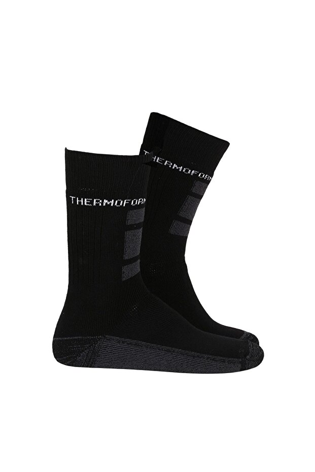 Worker Çorap 3'lü Paket Siyah - 2