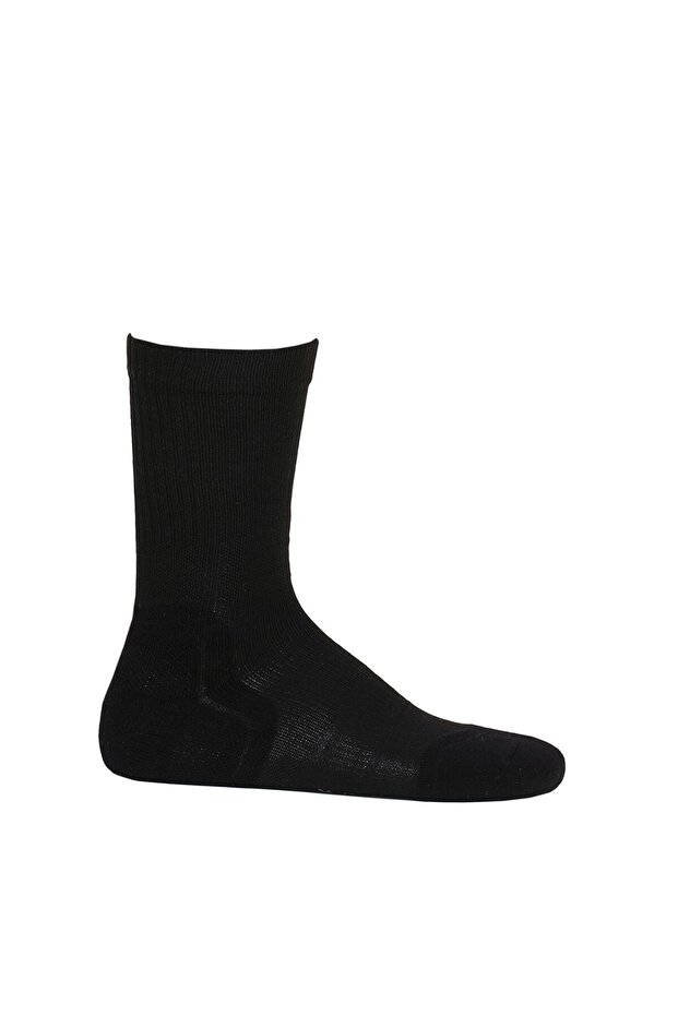 Active Çorap Unisex 3'lü Paket Siyah - 4