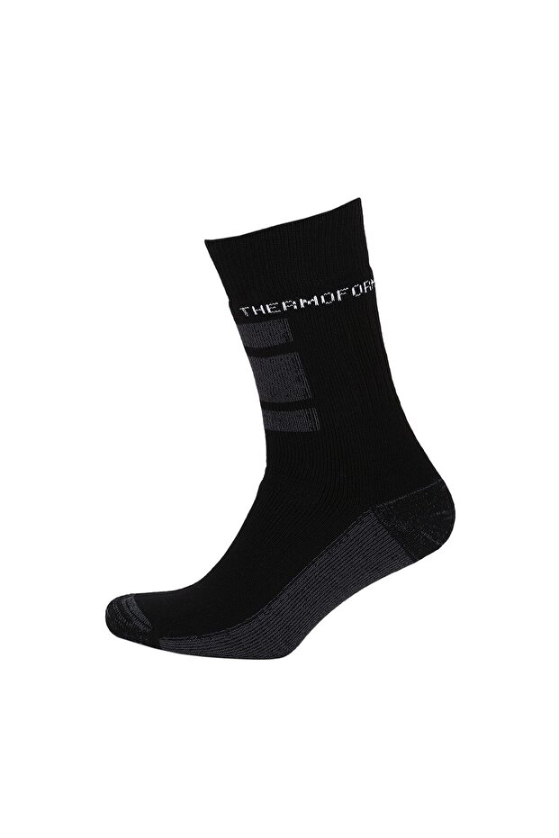 Worker Çorap 3'lü Paket Siyah - 6