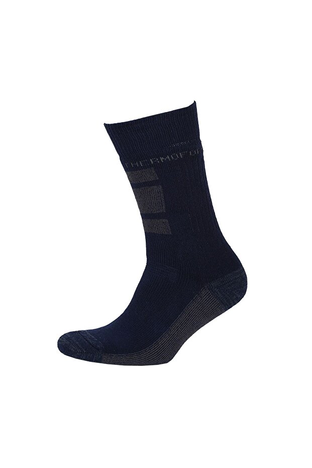 Worker Çorap 3'lü Paket Lacivert - 6