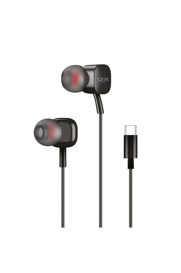 H16 Type-c Stereo Kulak Içi Kablolu Kulaklık - 1