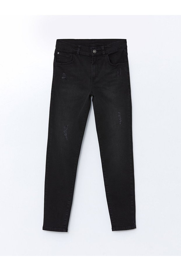 Boys' Jean Trousers with Adjustable Waistband - S52927Z4