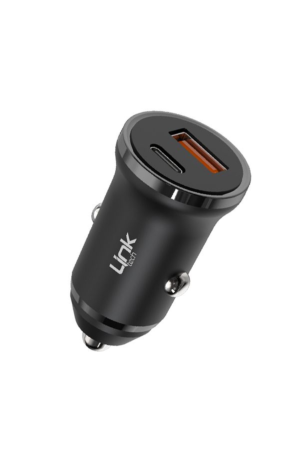C484e 20w Pd Type-c Usb Araç Içi Şarj Adaptörü (BAŞLIK) Siyah - 1