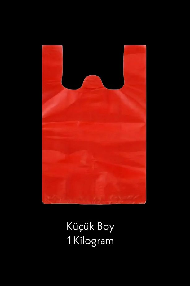 3 Kilogram 3 Boy Kalın Renkli Pazar Poşeti Karpuz Poşeti Manav Poşeti Küçük-Orta-Büyük Boy - 3