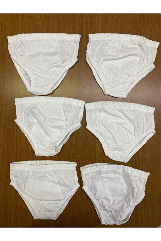 6Pcs Cotton Male Child Underwear Slip Briefs