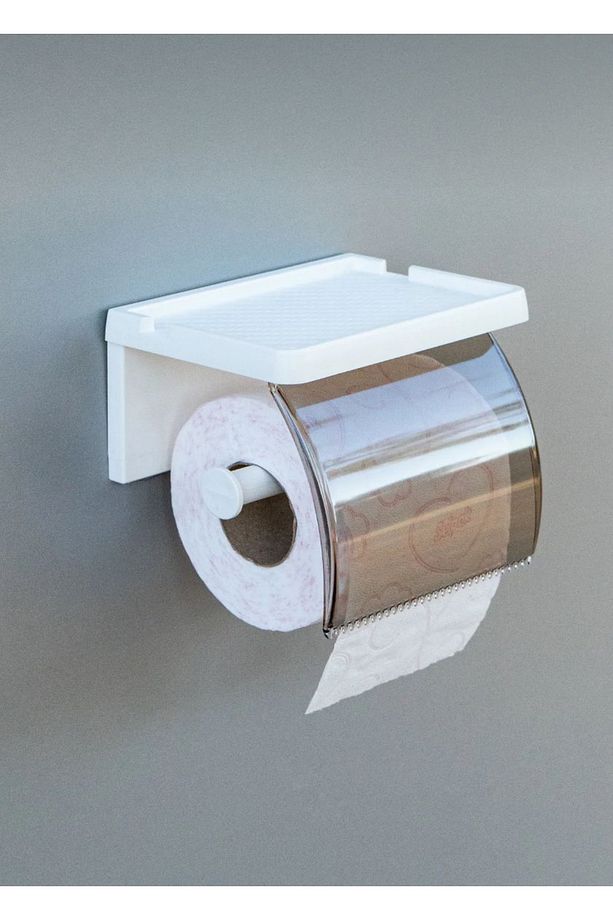 Kendinden Yapışkanlı Tuvalet Kağıtlığı Wc Kağıt Askısı Tuvalet Kağıt Askısı Wc Kağıtlığı - 1