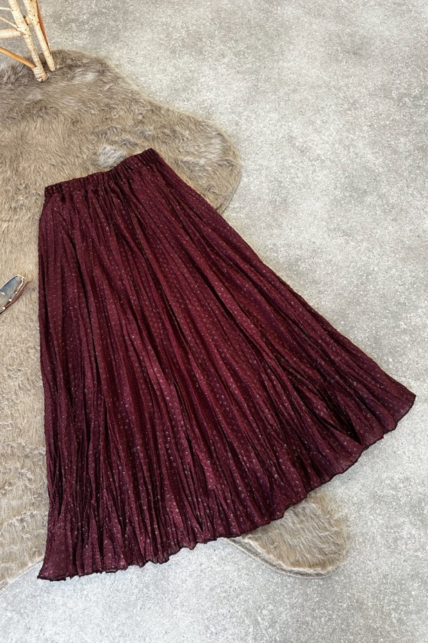 Sofia Bordo Kloş Etek - 4