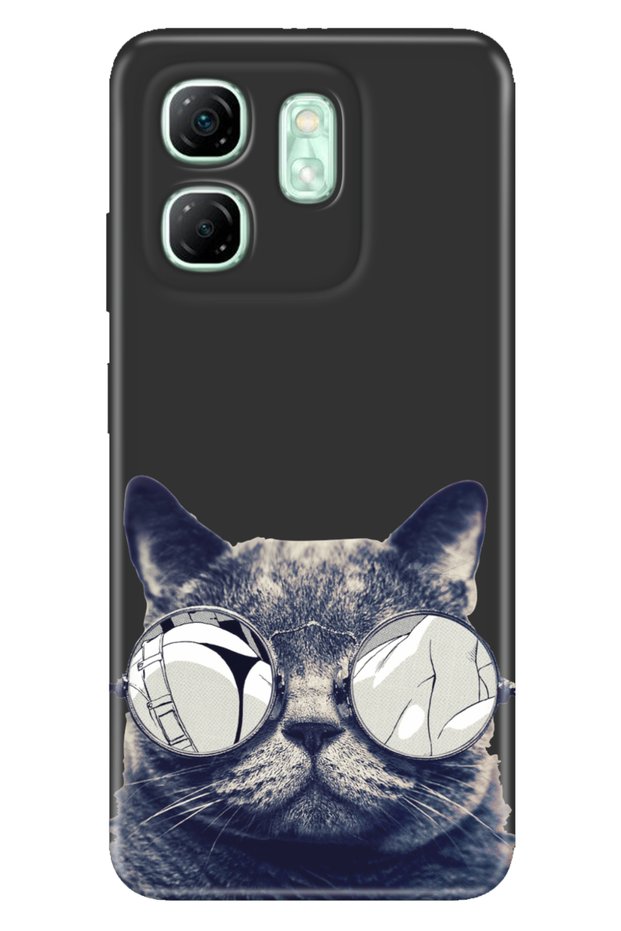 Infinix Hot 50I - Smart 9 Case Patterned Tpu Silicone Cix Cat