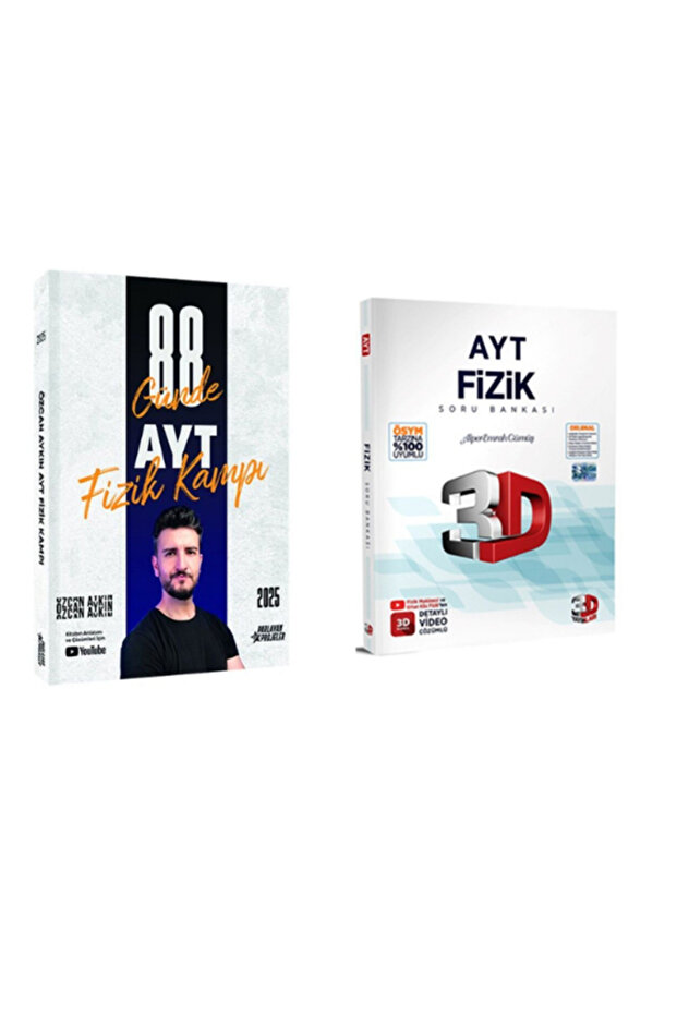 özcan aykın ayt fizik kampı ve 3d ayt fizik soru bankası - 1