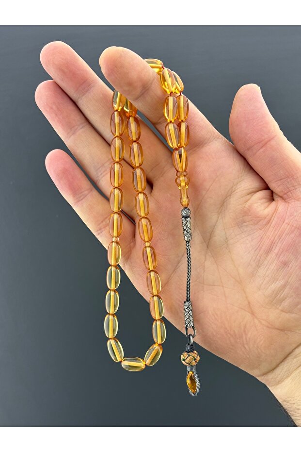 Ateş Kehribar Tesbih - 2