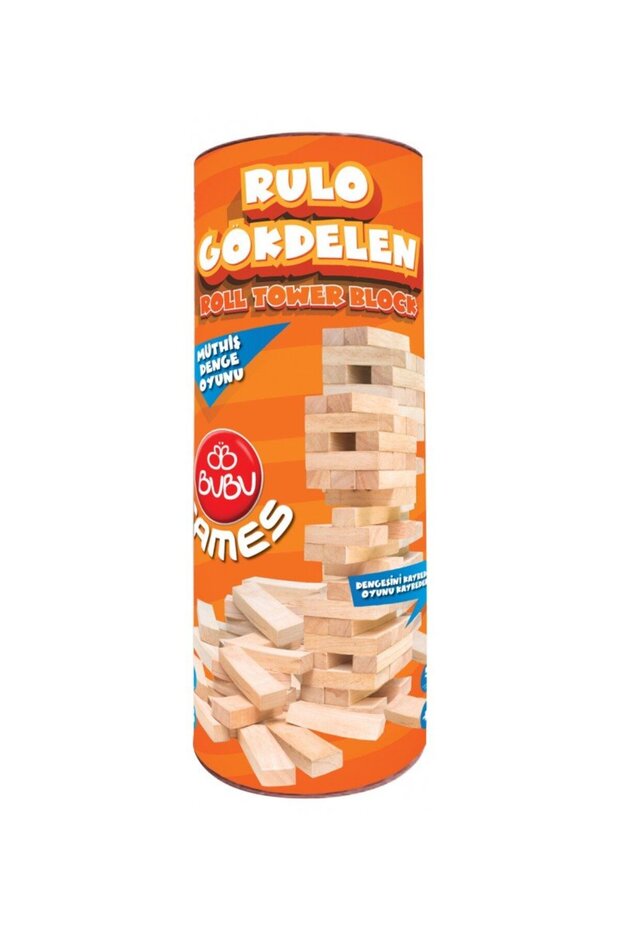 Skyscraper Balance Game Jenga - Blue Water World