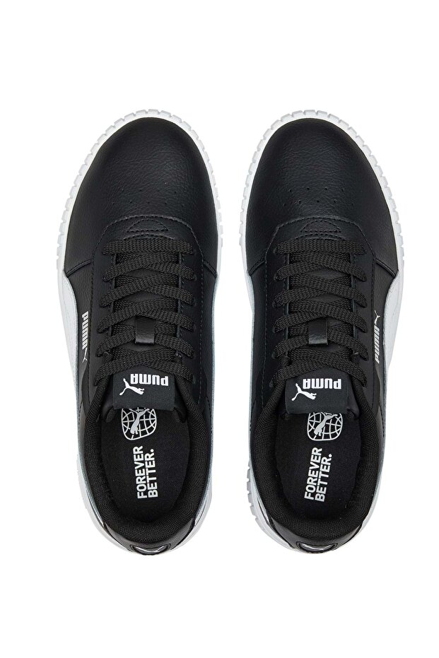 385849-10 Carina 2.0 Sneaker Unisex Spor Ayakkabı SİYAH-BEYAZ - 4