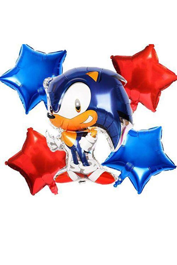 Sonic the Hedgehog Foil Balloon Set of 5