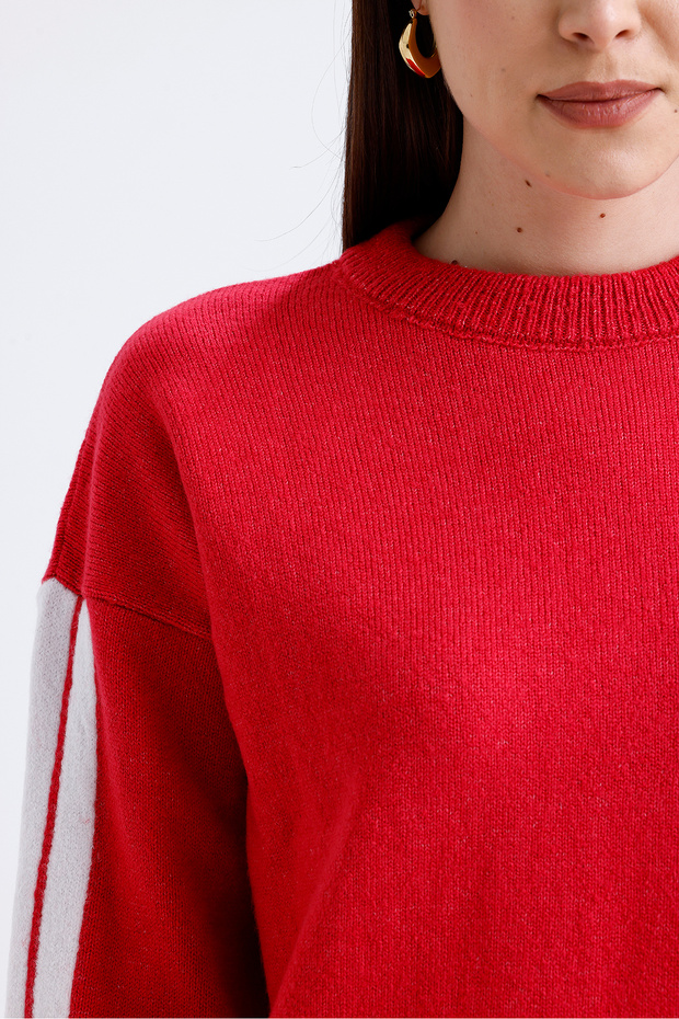 سترة طاقم الرقبة - 2