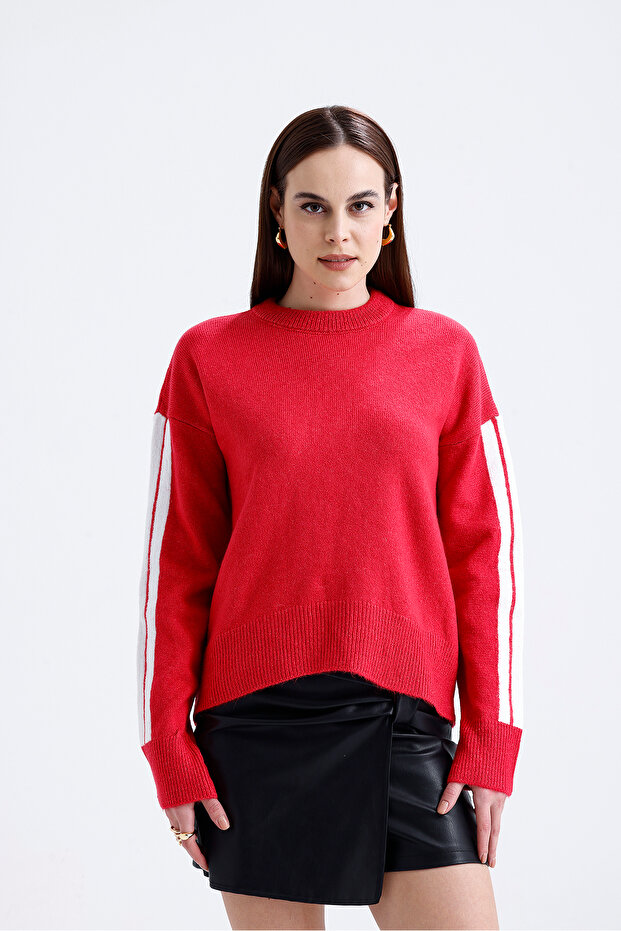 سترة طاقم الرقبة - 4