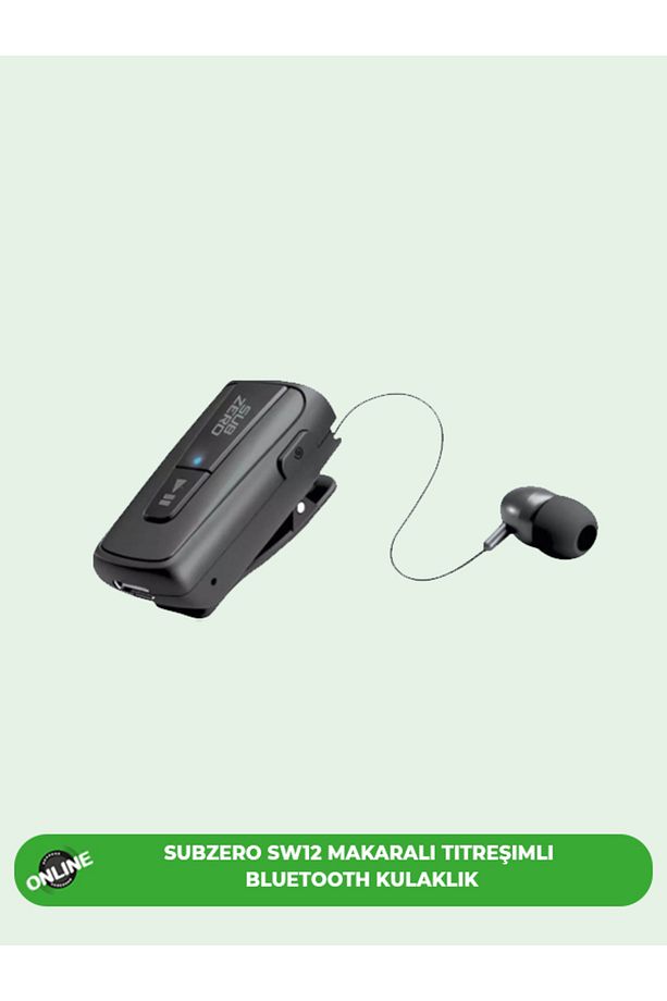 SW12 Makaralı Titreşimli Bluetooth Kulaklık - 2