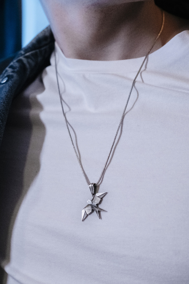 Kırlangıç Gümüş Kolye - 3