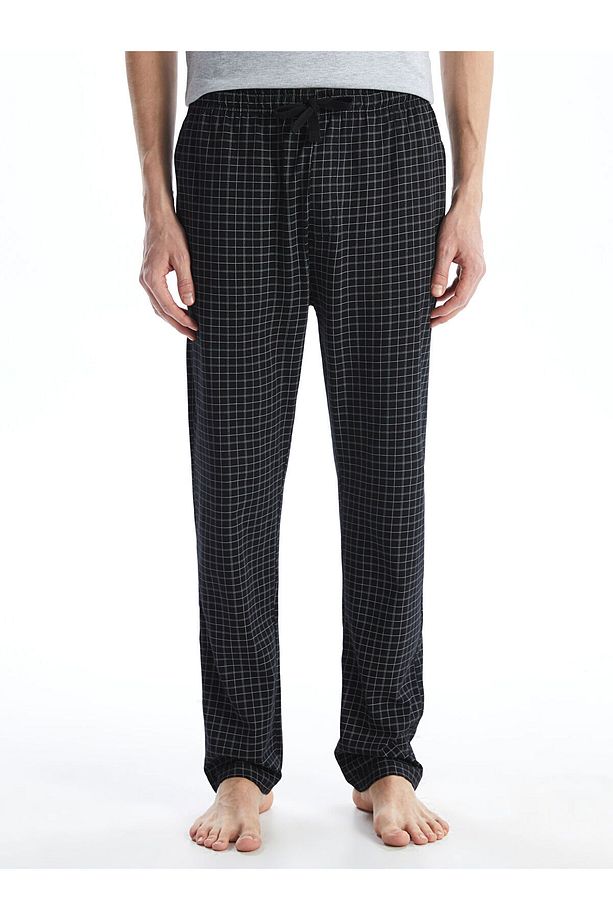 LCWK Standart Kalıp Ekose Erkek Pijama Alt - 2