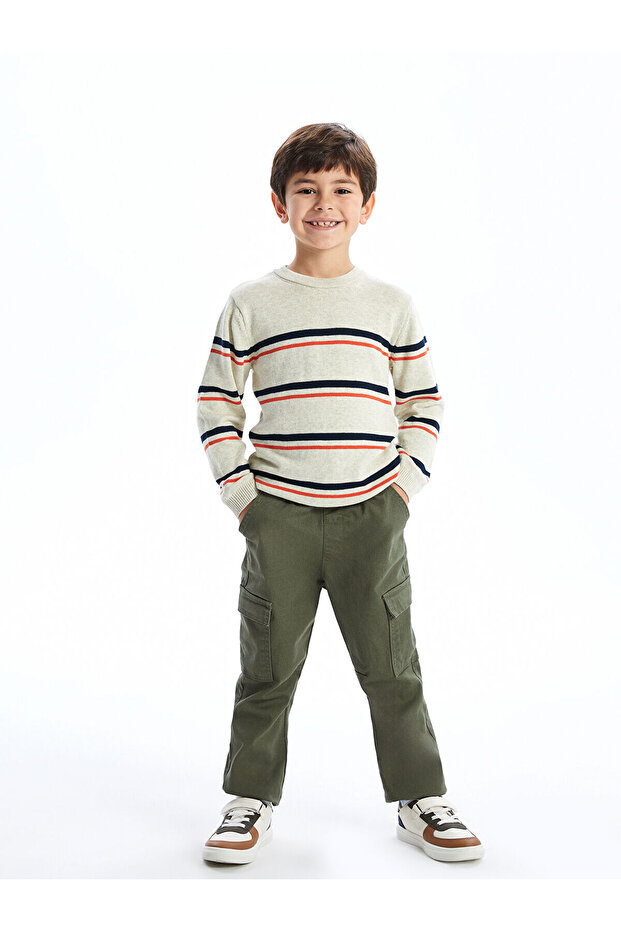 LCW Kids Elastic Waist Boy Jogger Sweatpants