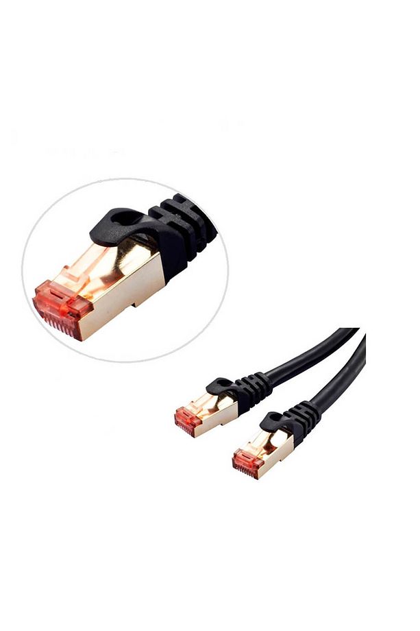5 Metre Cat7 Patch Kablo Cat 7 Stp Ethernet Kablosu 10GBPS Internet 600 Mhz Band Genişliği - 2