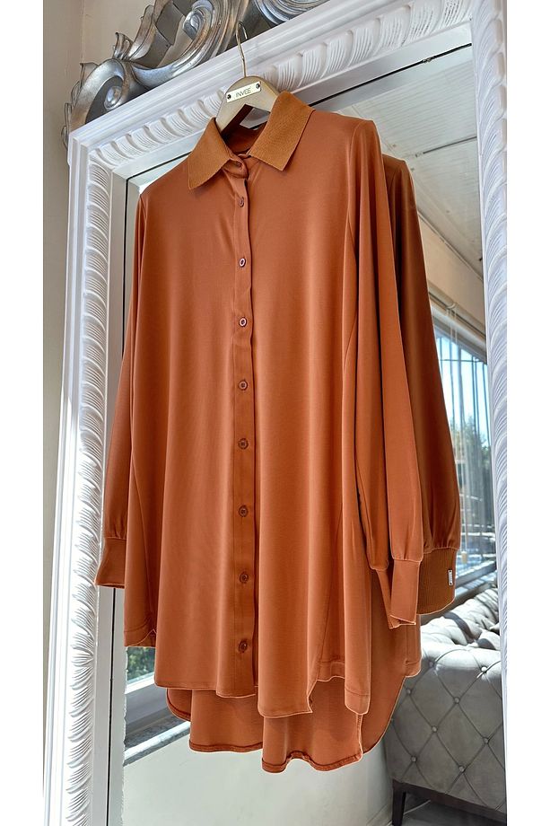 İNVEE 6926 Kiremit Tunik - 3