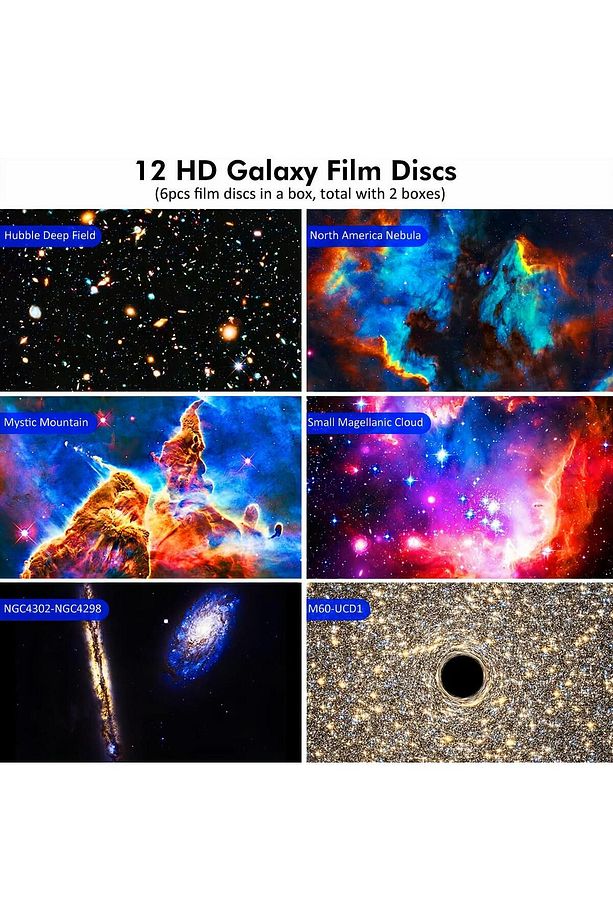 Galaxy Planetaryum Starry Projektör / 12 Diskli - 5