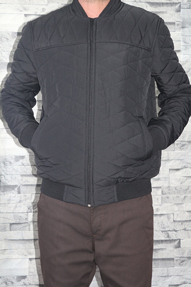 Black Men's Coat