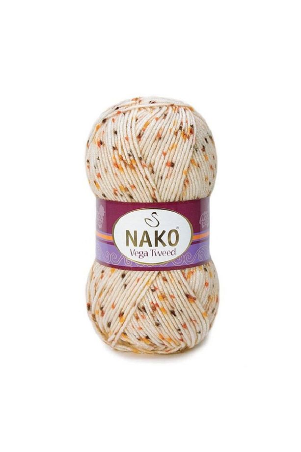 VEGA TWEED -31761- Premium Akrilik El Örgü Ipi Yünü - Yumuşak Atkı Bere Yelek Hırka İpi (TEK YUMAK) - 2