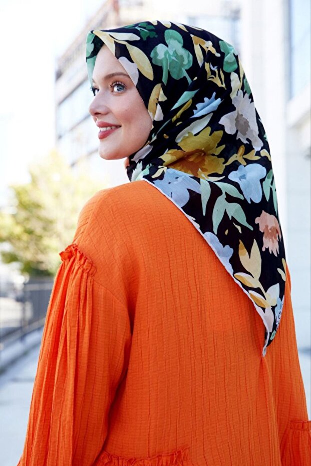 Eșarfă de bumbac - 1