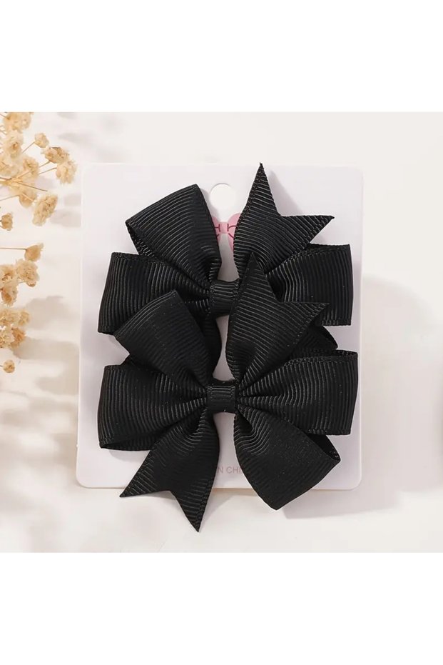 Mini Butterfly Hair Clip 2 Pieces Set, Children's Hair Accessories for Daily and Everyday Use